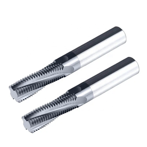 MDBTソリッドカーバイドHRC65エンドミルCNCカッターツール安全フライスカッタールータービット全歯ねじエンドミル - Product Image 1