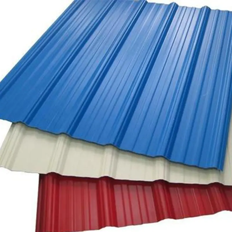 4 Schichten kostengünstige leichte gebogene Kunststoff spanische PVC-Dachplatte Dachziegel in der Türkei