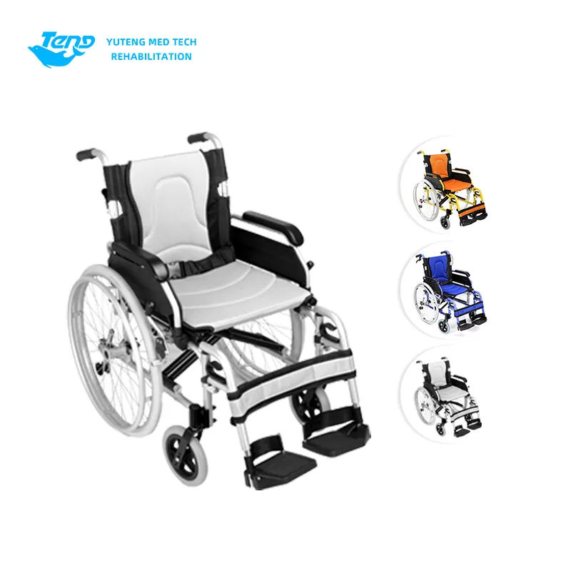 Factory Price Foldable Manual Wheel Chair Comfortable Lightweight Wide Manual Wheelchair For Elderly