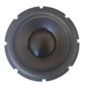 Loa siêu trầm hình nón bằng nhôm và cao su 10 inch cho âm thanh màu đen - Product Image 3