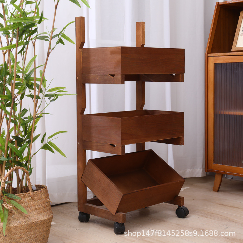 New Model - Three-Layer Black Walnut (with Wheels)