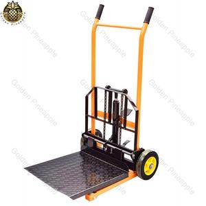 Small Household Manual Hydraulic Car Micro Forklift: Push - Driver Light Lifting <strong>Platform</strong> <strong>for</strong> Tool <strong>Loading</strong> <strong>Unloading</strong> &amp; Storage - Product Image 6