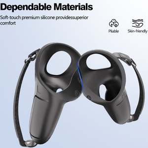 New Game VR Accessory Protective Shell for Meta <strong>Quest</strong> 3 /3S Controller Anti Slip and Anti Fall Silicone Cover - Product Image 3
