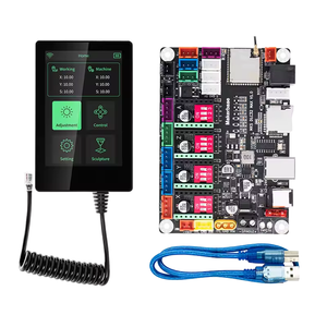 Makerbase MKS dlc32 max 4 trục <span class=keywords><strong>CNC</strong></span> <span class=keywords><strong>Router</strong></span> Board Laser Engraver ESP-TFT35 3.5 "Màn hình cảm ứng A4988 ESP32 pcba Bo mạch chủ - Product Image 1