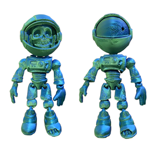 Tùy Chỉnh 3D In Di Chuyển Phi Hành Gia Bộ Xương Đồ Chơi PLA Con Số 3D In Nhà Sản Xuất Cho Halloween Quà Tặng Mới Lạ & Gag Đồ Chơi - Product Image 1