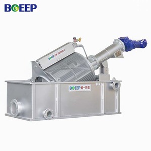 CE大容量不锈钢转鼓过滤器废水处理厂细筛固液分离 - Product Image 4