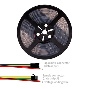 WS2815b 30led DC12V digitale doppia linea di segnale IP67 WS2815 SMD5050 30Pixel RGB IC indirizzabile striscia Led flessibile - Product Image 6