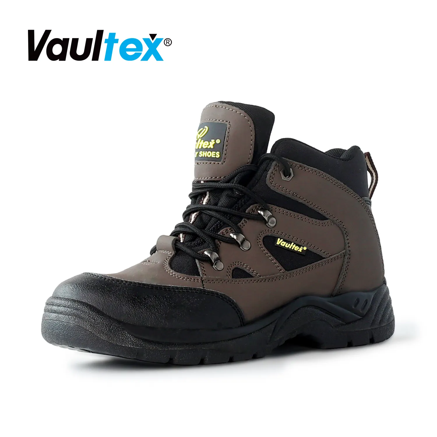 Vaultex-Zapatos de seguridad para el trabajo, calzado de exterior indestructible de microfibra PU, calzado de seguridad antiperforación para hombre
