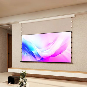 用于隐藏式安装的防光自动升降投影仪屏幕4K 8K UHD悬浮光子电动投影窗帘 - Product Image 2