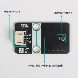 Thermistor-Temperatur sensor modul mit 5-V-Relais LEGO-kompatibler Thermosc halter für Arduino/Raspberry Pi