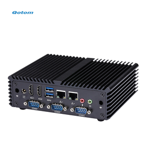 Qotom Mini <strong>Computer</strong> Virtual Desktop Thin <strong>Client</strong> Dual Display Fanless Broadwell Core I7 8GB RAM Mini PC for Windows 10 11 - Product Image 2