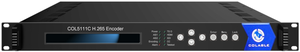 Encoder HEVC h.265 H.264 HD SDI AC3 Encoder IPTV TV via cavo digitale ASI IP HEVC H.265 Encoder COL5111C - Product Image 2