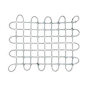 ステンレス鋼ワイヤーロープメッシュSs304 316 316L 1x 1/2x 2/3X3インチロープワイヤーメッシュ - Product Image 6