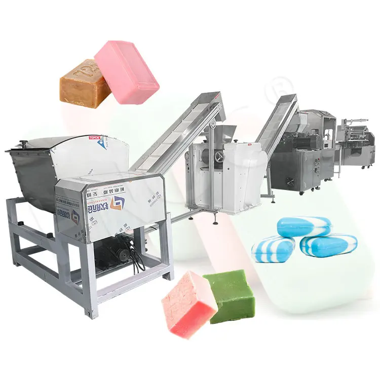 HNOC mesin sabun keras binatu otomatis mesin ringkas peralatan produksi peralatan sabun Bar hijau skala kecil