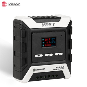 DEMUDA 50A 60A 80A солнечный PV-регуляторы 12V 24V 48V автоматический MPPT контроллер солнечного заряда солнечное PV зарядное устройство с LCD Dual USB - Product Image 3