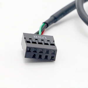 OEM/ODM USB3.0 USB tip C erkek USB 9Pin kadın bilgisayar anakart uzatma kablosu ile Panel montaj immobilizasyon - Product Image 6