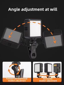 BeiYang <strong>High</strong> Quality Portable LED Ring <strong>Light</strong> Mini Smart Selfie Panel Video Mobile Phone Live Streaming Broadcasting Power Volta - Product Image 4