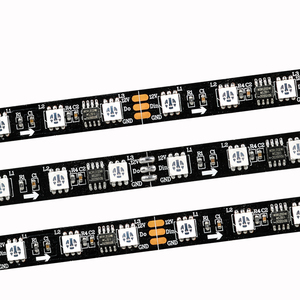 60leds/20 pixel/m impermeabile IP67 DC12V smart pixel ucs1903 ws2811 rgb magic color change led strip - Product Image 1