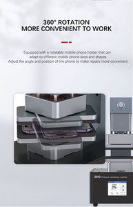 TBK 201D Pressure Clamping Machine for Phone <strong>Curved</strong> and Flat <strong>Screen</strong> Back Glass /Middle <strong>Frame</strong> Whole Phone Heating <strong>Fixing</strong> Tool - Product Image 5