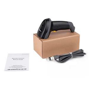 Lector de código de barras con cable RS232 de mano USD leer código de barras código Qr portátil 1D 2D escáner de código de barras para almacén de supermercado - Product Image 6