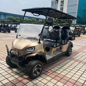 広州Borcartメーカー供給C426シートゴルフカート観光ローシャーシ電気ゴルフカート4X4