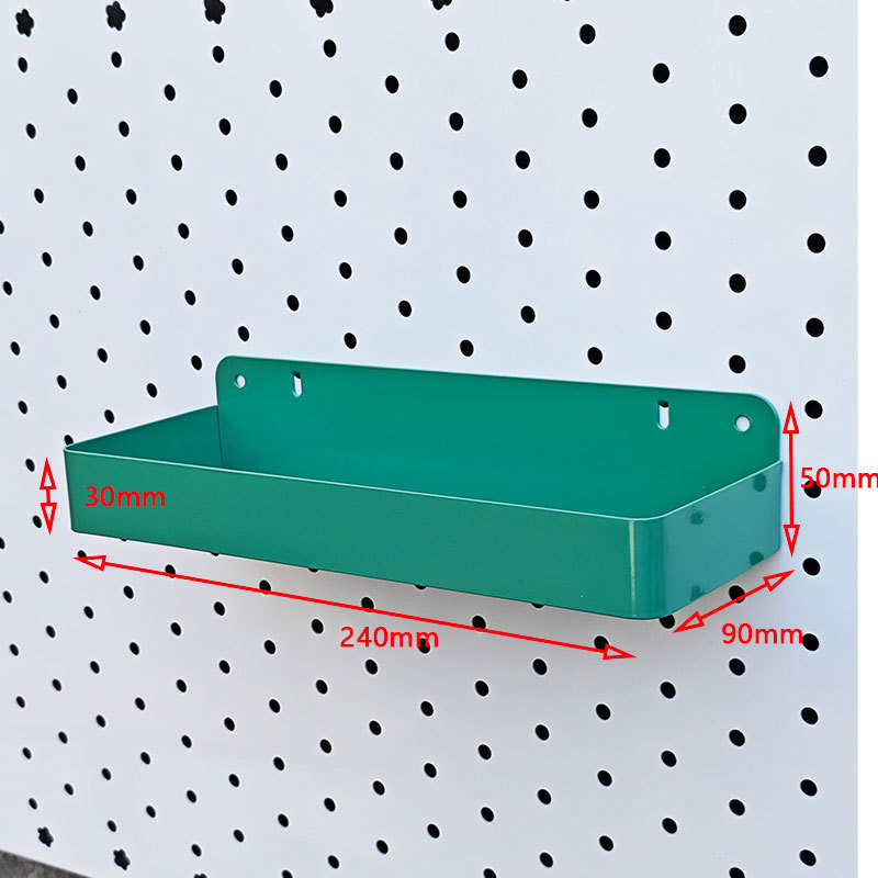 Green rectangular storage box