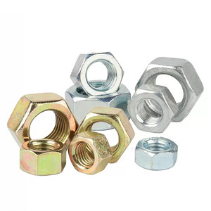 DIN 934 thép carbon màu vàng mạ kẽm đầy màu sắc mạ kẽm M10 M11 M12 M14 M18 M19 M35 M38 M40 1/4 bên ngoài hình lục giác HEX NUT - Product Image 5