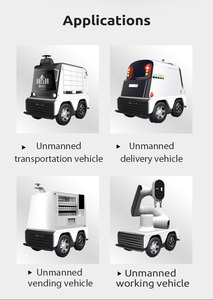 Wheeled Robot Cart Ugv Chassis Smart Intelligent Robot Car 4wd Chassis Industrial <strong>Computer</strong> <strong>Control</strong> UGV-13