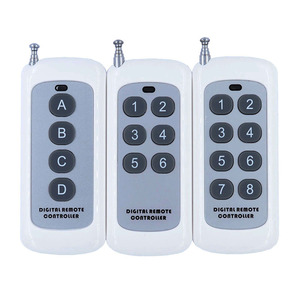 Rf sender und empfänger 433mhz 8-taste fernbedienung Control remote rf 433 Universal fernbedienung - Product Image 5