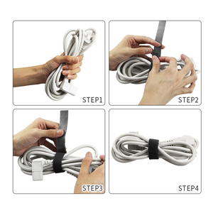 Velcro ignífugo Fuerte fuerza industrial Nylon ignífugo Volver a la espalda Gancho y bucle Múltiples especificaciones - Product Image 4