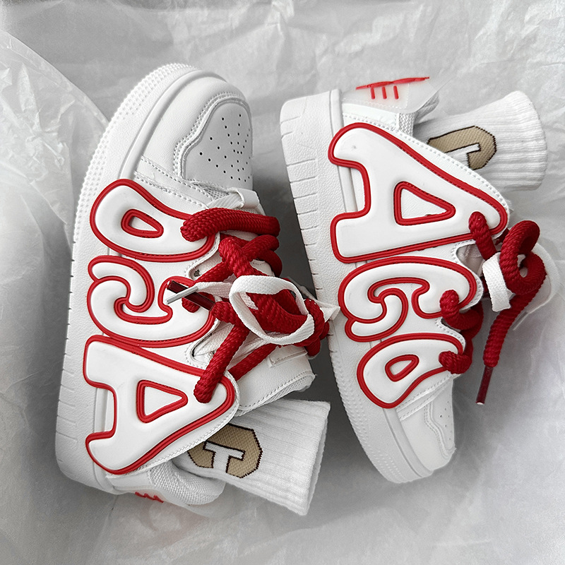 White red