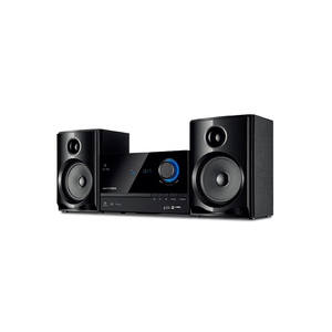 คลาสสิกสีดำไฮเทคผลิตภัณฑ์โฮมเธียเตอร์ Hi-Fi ระบบแบบพกพาการควบคุมระยะไกลเครื่องเล่นซีดี - Product Image 1