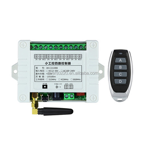 Telecomando per porta del Garage 433MHz controllo del cancello a 4 canali per telecomando dell'allarme dell'apri del comando del Garage - Product Image 2