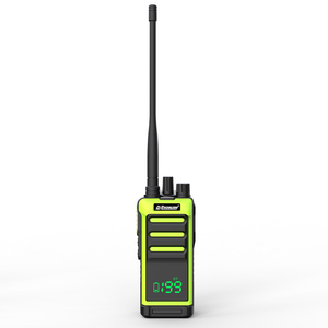 Sistema de intercomunicación inalámbrico IP68, radio bidireccional UHF de mano resistente al agua, rango de 5km, carga USB, Vox