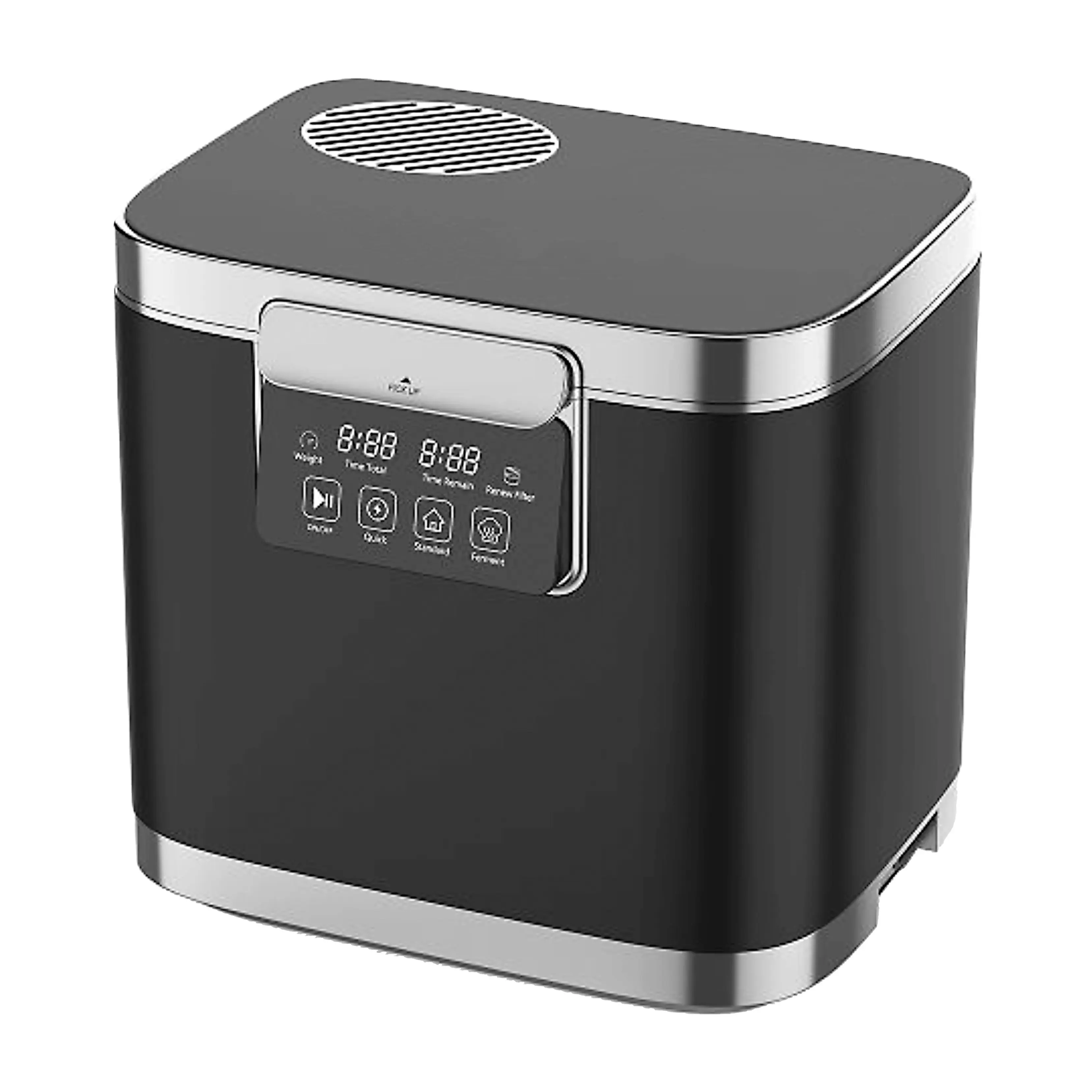 Procesador eléctrico de residuos de cocina doméstica con pantalla Nuevo 10 negro Acero inoxidable 60 hogar cocina conmutador Motor 500 120 85