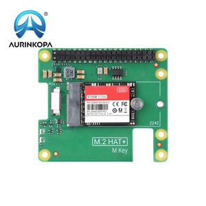 Raspberry Pi SSD Kit 512GB Unidad de estado sólido de alta velocidad y Raspberry Pi M.2 HAT + Cumple con PCIe Gen 3 para Raspberry Pi 5