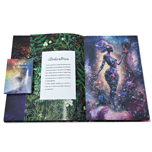 Özel baskı <span class=keywords><strong>oracle</strong></span> kartları altın folyo tarot kitap tarot kartları üreticisi - Product Image 6