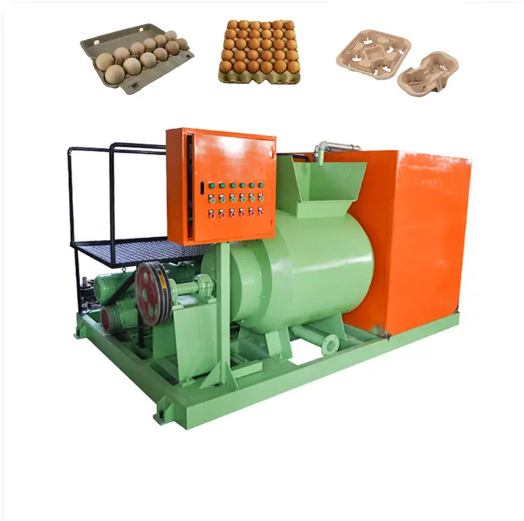 Wanyou small Waste paper Molded Pulp Containers machine for different paper tray