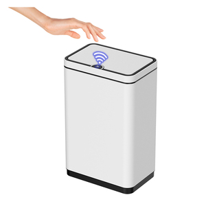 Papelera inteligente con Sensor de inducción infrarroja, con tapa abierta automática, nuevo diseño - Product Image 3