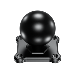 High Quality 1.5'' Ball <strong>Mount</strong> Base with 4-Hole AMPS Square Plate Compatible with RAM <strong>Mounts</strong> B Size Double Socket Arm