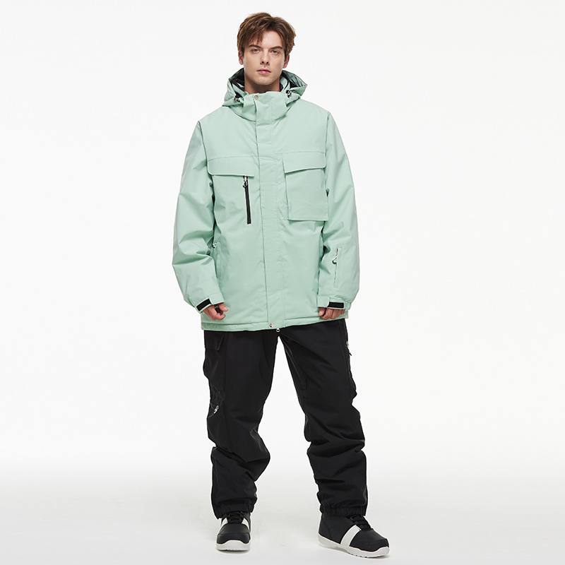 Men Apple green+black