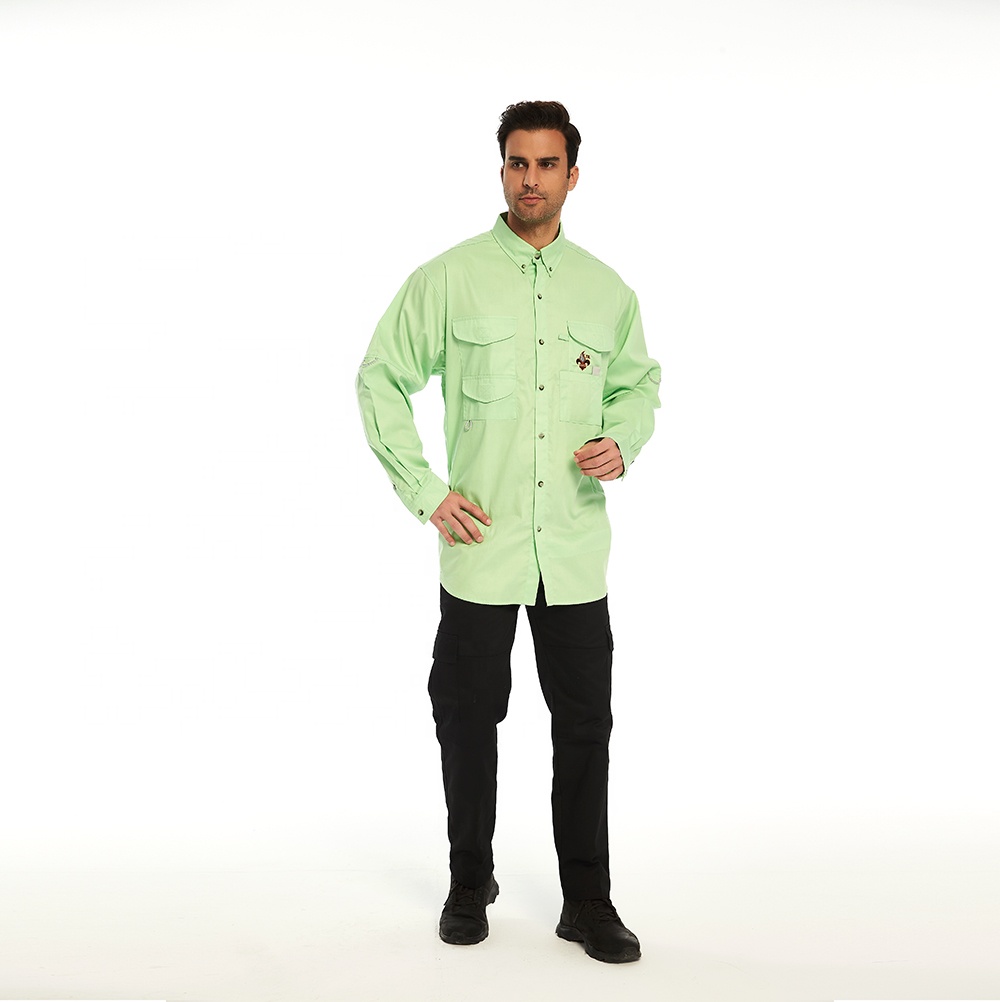 2022 SH  factory wholesale shirts oxford shirts heavy cotton cargo shirts for men