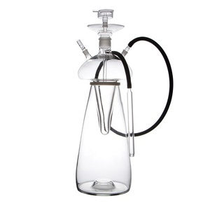 โรงงานขายส่งแก้วปรับแต่งชุดมอระกู่ออกแบบใหม่เห็ดใหญ่ Shisha โลโก้ที่กําหนดเองบรรจุภัณฑ์กล่องขนาดที่กําหนดเอง - Product Image 2