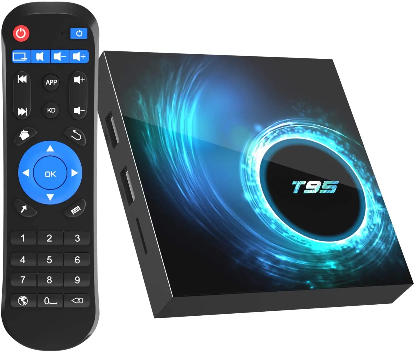 T95 802.11n 2,4 GHz 16GB 32GB 64GB HD 1080P smart Android 11 Caja de Tv