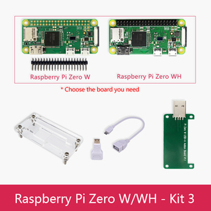 Original Raspberry Pi Zero W Board Kit 1GHz Single-Core-CPU 512MB RAM BLE & WiFi Pi 0 WH mit Pin Header Raspberry Pi Zero W. - Product Image 6