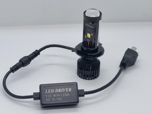 H4 LEDレンズミニプロジェクターヘッドライトH7 12Vスーパーブライト防水電球Honda Camry 6000k色温度 - Product Image 5