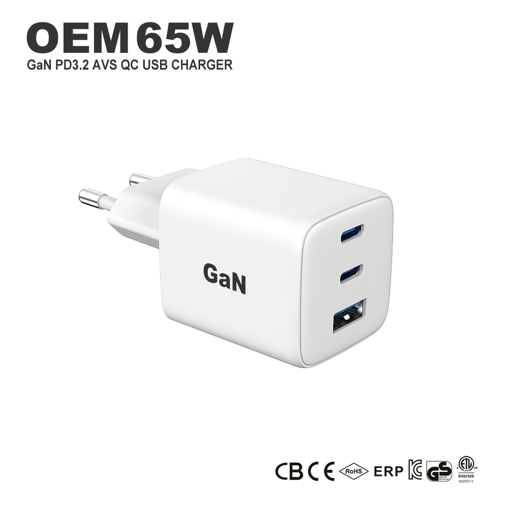 Chargeur 65W Blanc