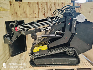 25pk Rubber Spoor Skid Stuur Loader Bosbouw Mulcher Ht530 Japan Diesel Motor Lopen Achter Lader Bevestiging Vijger Trencher - Product Image 5