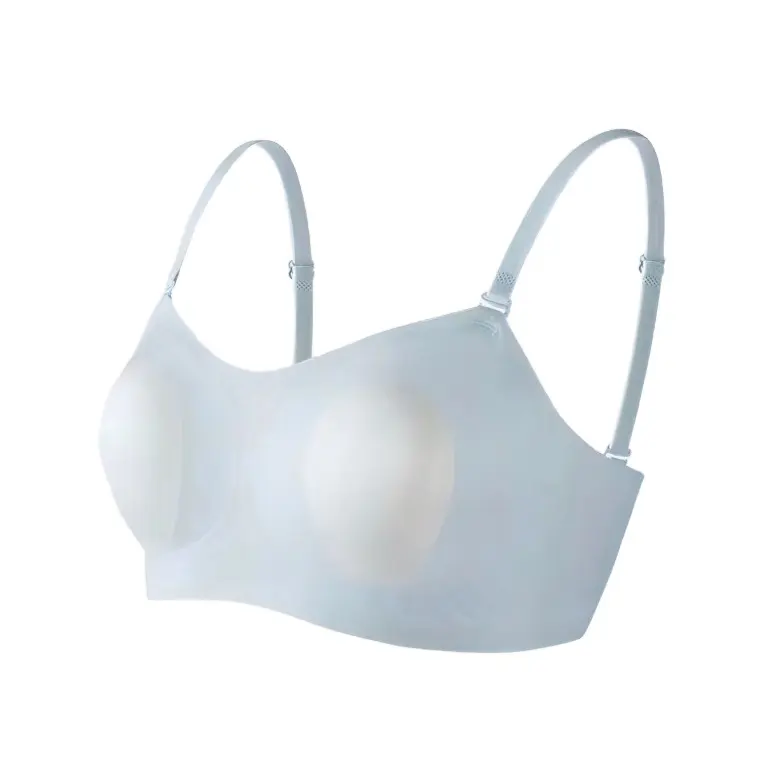 All'ingrosso della fabbrica ashion bellissimo seno senza schienale senza cuciture push up senza fili sottile imbottito reggiseno senza spalline