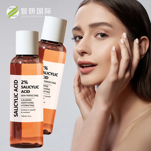 Nhãn hiệu riêng tự nhiên hữu cơ 2% BHA mực Vegan lỏng chăm sóc da mặt tẩy tế bào chết làm rõ chăm sóc mụn trứng cá với axit salicylic - Product Image 2